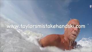 Catching a barrel Hans Sluiman bodysurfing with Taylors Mistake Handski [upl. by Eerased733]