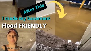 Flooded Basement Solutions 2 Flood Damage Resistant Basement [upl. by Aleacem]