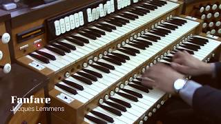 Fanfare by Jacques Lemmens  Patrick Torsell on the St Patrick Cathedral Organ Harrisburg PA [upl. by Main]