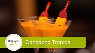 Gazpacho con mango [upl. by Haraj]