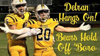 Delran 27 Willingboro 14  Week 0 Highlights  Zach PalmerSmith 162 yards 3 TDs [upl. by Bradleigh]