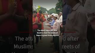 India extremists attack madrasa after Muslims greet Hindus [upl. by Grubman97]