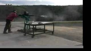 Firing the 20mm Oerlikon Cannon [upl. by Anaicilef30]