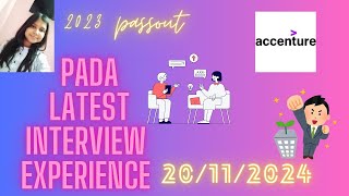 Package App Development Associate  Accenture  Interview 20112024 accenture pada interview [upl. by Dnomyar]