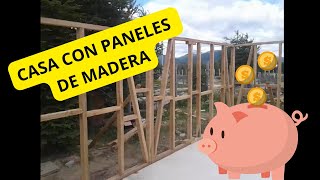 COMO HACER PANELES DE MADERA PARA UNA CASA  paso a paso [upl. by Noirod214]