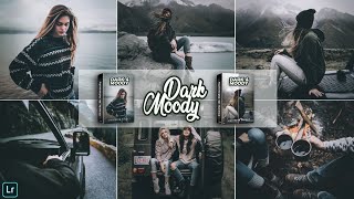 How to Edit Dark and Moody  Lightroom Mobile Presets DNG  Lightroom Mobile Tutorial [upl. by Kazmirci478]