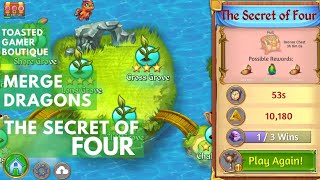 Merge Dragons The Secret Of Four Hidden Level 1st Win Gameplay Walkthrough [upl. by Landes129]