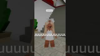 Avec un petit nœud bleu 😭 shorts roblox [upl. by Conley]