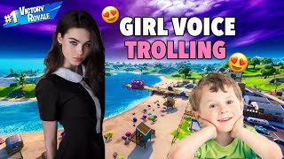 GIRL VOICE TROLLING A THIRSTY KID 🤤 [upl. by Netaf]