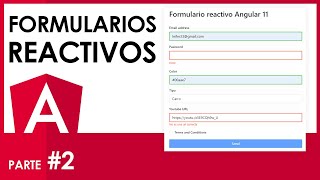 😲Angular FORMULARIOS REACTIVOS Cómo validar validación Dinámica mensaje d error CURSO 𝐀𝐍𝐆𝐔𝐋𝐀𝐑 [upl. by Clary]