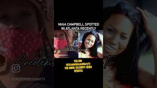 ACTRESS MAIA CAMPBELL SPOTTED IN ATLANTA RECENTLY maiacampbell shorts celebritynews [upl. by Regen446]