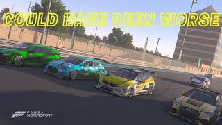 Testing the Honda with a no stop strategy Touring car series  Yas Marina [upl. by Perrins614]