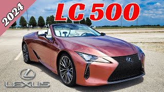 2024 Lexus LC 500 Convertible is OpenAir Perfection [upl. by Helbona]