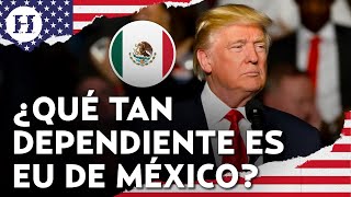 ¡Pese a amenazas de Trump Exportaciones de México a EU rompen récord e hilan 3 meses al alza [upl. by Abraham304]