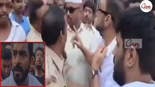 AIMIM MLA MAJEED HUSSAIN VS CONGRESS FEROZ KHAN TENSION AT ASIF NAGAR PS NAMPALLY CONSITUENCY [upl. by Yanffit]