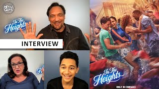 In the Heights  Jimmy Smits Gregory Diaz IV amp Olga Merediz on the big summer musical [upl. by Eiramaneet]