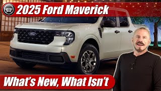 2025 Ford Maverick Whats New What Isnt [upl. by Refinneg568]