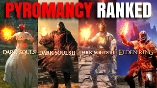 Which Game Has The Best Pyromancies fromsoftware [upl. by Aleusnoc]