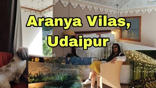 ARANYA VILAS Udaipur PET FRIENDLY Resort  Next to CITY PALACE  LAKE PICHOLA  Hindi vlog [upl. by Danna]