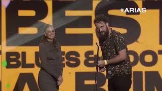 William Crighton win Best Blues  Roots Release  2022 ARIA Awards [upl. by Pentheas]