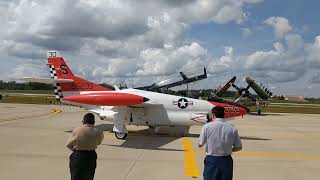 North American T2 Buckeye Illinois Airshow 2019 [upl. by Annim159]