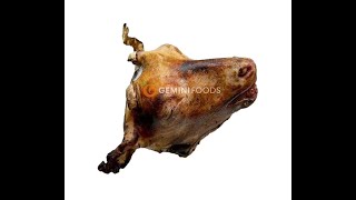 viral delicious goat heads meat [upl. by Adnahs]