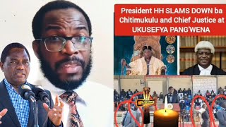 President HH SLAMS DOWN ba Chitimukulu amp Chief Justice at UKUSEFYA PANGWENA  KASONDE MWENDA [upl. by Yzeerb]