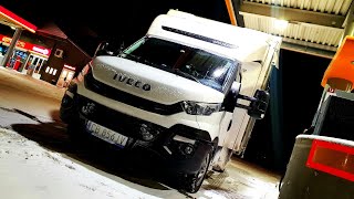 Trasa z Włoch do Szwecji przez Austria Niemcy Dania Iveco Daily 35S18 Busiarze 4k music travel [upl. by Ytsanyd144]