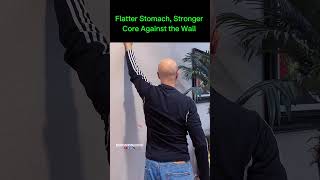 Flatter Stomach Stronger Core Against the Wall Dr Mandell [upl. by Chatav181]