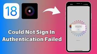 App Store Could Not Sign In Authentication Failed Problem On iPhone [upl. by Reinwald556]