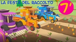 La festa del raccolto con Leo e i suoi amici trattori  compilation per bambini [upl. by Cira]