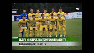 BELEDİYE DERİNCESPOR TİRE MAÇI [upl. by Elvie]