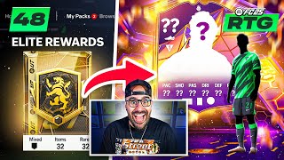 ELITE REWARDS I FINALLY GOT THE BEST CARD IN THE GAME FC 25 ULTIMATE TEAM RTG [upl. by Zilvia]