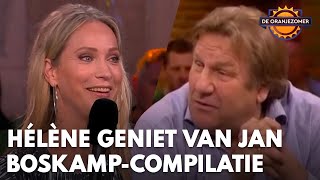 Hélène geniet van Jan Boskampcompilatie Ik mis m wel een beetje  DE ORANJEZOMER [upl. by Jannel]