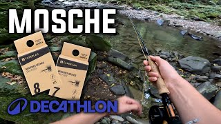 PROVIAMO LE MOSCHE DEL DECATHLON  TROTE FARIO a Mosca secca in TORRENTE  Kit 7 amp 8 [upl. by Nosde899]