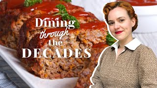 How to make 1940s Meatloaf  Dining Through The Decades Episode 3 Season 2 [upl. by Noeht185]