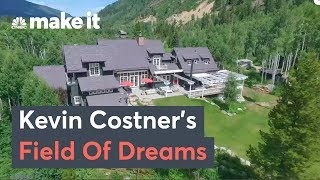 Inside Kevin Costners 250000 Per Week Aspen Estate [upl. by Channa655]