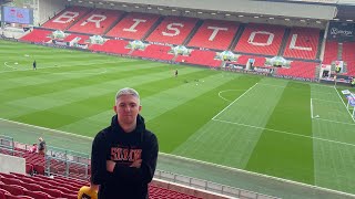 Bristol City Vs Sheffield Wednesday Matchday Vlog football vlog [upl. by Aufa381]