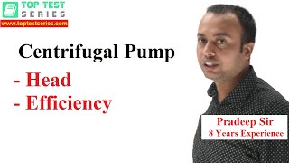 Head and Efficiency of Centrifugal Pump in Hindi Formula Manometric and Mechanical Efficiency [upl. by Kaila]