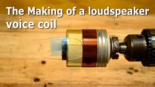 The Making of a loudspeaker voice coil [upl. by Esiralc]