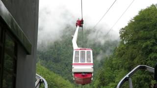 Ebensee Feuerkogel 38AT Feuerkogelbahn Einfahrt Talstation [upl. by Ariday]