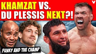 Daniel Cormier amp Ben Askren on Khamzat Chimaev STEALING Sean Stricklands DDP fight Islam vs Ilia [upl. by Jeni]