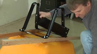 True Temper® Dual Wheel Wheelbarrow Assembly [upl. by Assirec]