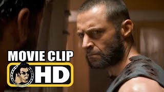 LOGAN 2017 Movie Clip  Logan Meets X24 HD [upl. by Kopans]