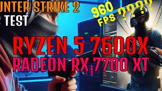 RYZEN 5 7600X amp RADEON RX 7700 XT IN CS2  POLISH MOWA PAN [upl. by Valery]