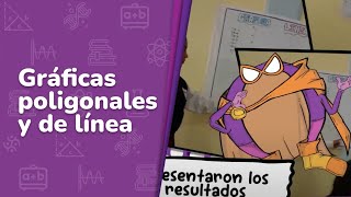 Gráficas poligonales y de línea •Saberes y pensamiento científico• 2do grado  Video detonador [upl. by Anitra]