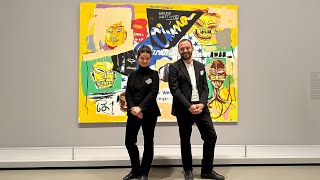 Visite découverte  BASQUIAT × WARHOL À QUATRE MAINS [upl. by Nrubua705]