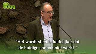 Henk Vermeer pleit voor pas op de plaats met klimaatplannen  Begroting Klimaat en Groene Groei [upl. by Aerua]