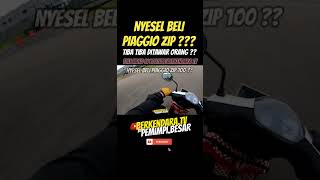 NYESEL BELI PIAGGIO ZIP 100  INI ALASANNYA  REVIEW DAN RIDING PIAGGIO ZIP 100 INDONESIA [upl. by Ogg]