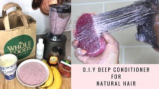 DIY  DEEP CONDITIONER  FOR NATURAL HAIR [upl. by Villada]